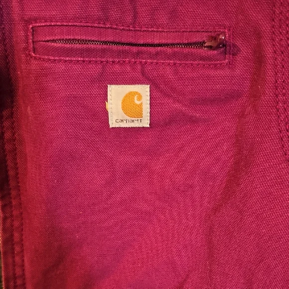 Carhartt Purple Hooded Jacket Youth Size Medium (10/12) Insulated